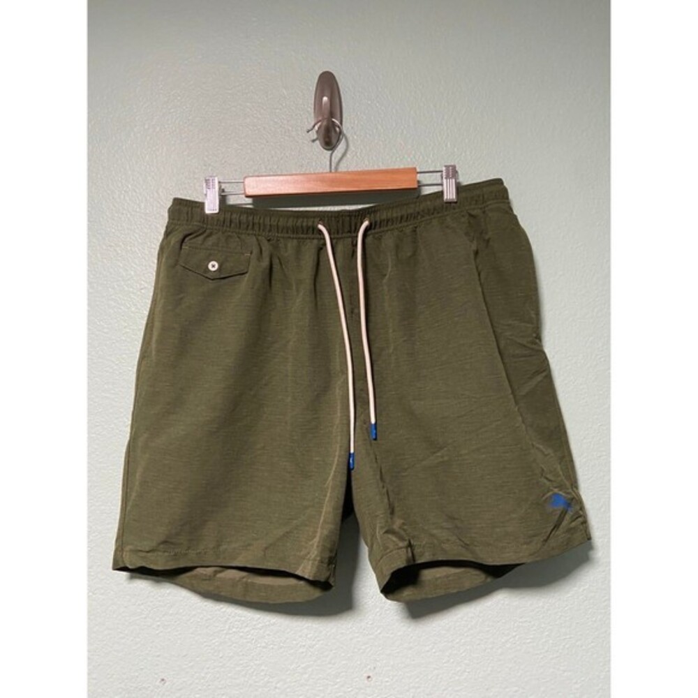 Tommy Bahama Men's Dark Green Drawstring‎ Swim Trunk Size XL